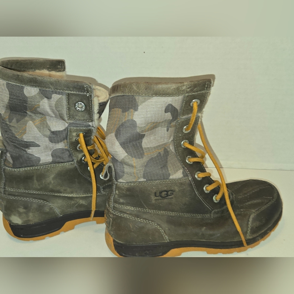 Little Kids Ugg Butte II Camo Boots